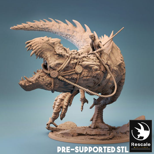 Predator Rex - Roaring (75mm Base)