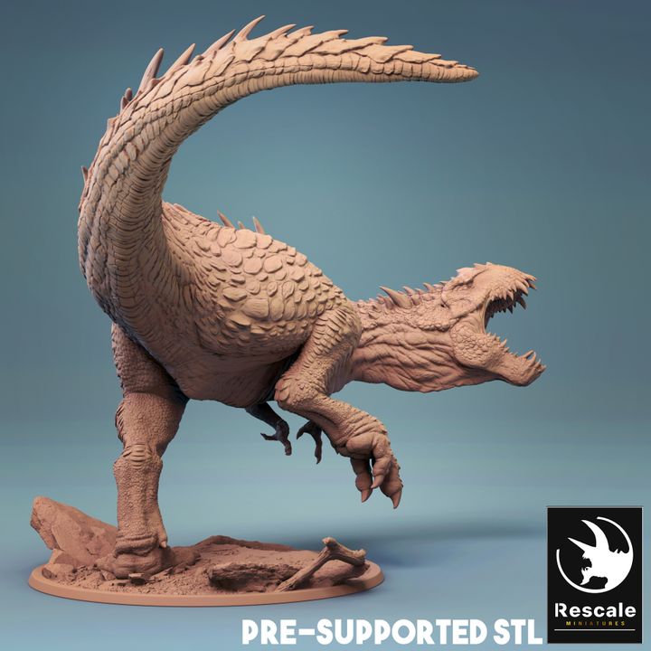Predator Rex - Roaring (75mm Base)