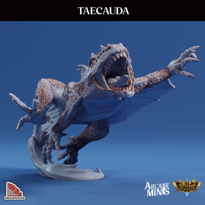 Gliding Lizard Beast Monstrosity Model | Large | Sordane Publishing | D&D DnD Pathfinder Miniature