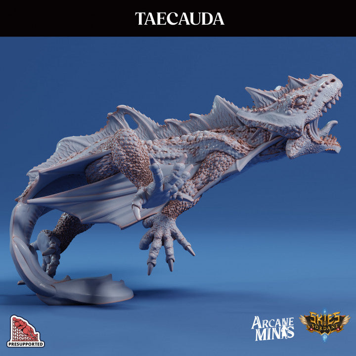 Gliding Lizard Beast Monstrosity Model | Large | Sordane Publishing | D&D DnD Pathfinder Miniature