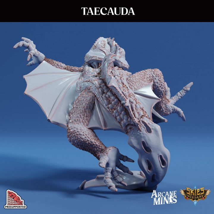 Gliding Lizard Beast Monstrosity Model | Large | Sordane Publishing | D&D DnD Pathfinder Miniature