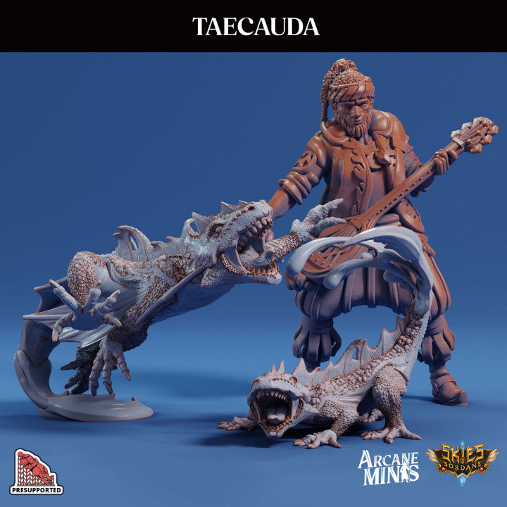Gliding Lizard Beast Monstrosity Model | Large | Sordane Publishing | D&D DnD Pathfinder Miniature