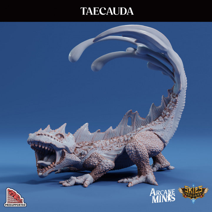 Gliding Lizard Beast Monstrosity Model | Large | Sordane Publishing | D&D DnD Pathfinder Miniature