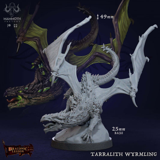 Tarralith Wyrmling - Winged (25mm Base)
