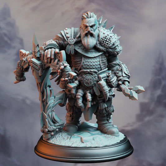 Dwarf Monster Slayer Ranger - Stalwart (25mm Base)