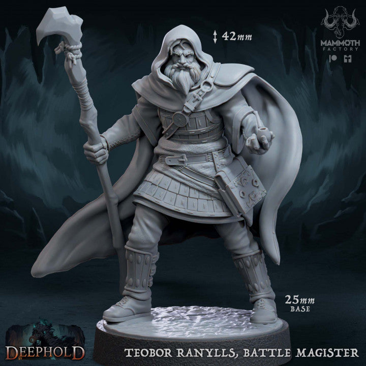Battle Magister - Command (25mm Base)