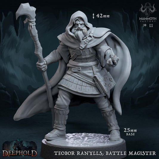 Battle Magister - Command (25mm Base)