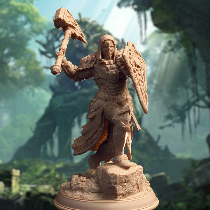 Warforged Cleric Artificer Constructs | Medium | DM Stash | D&D DnD Pathfinder Miniature