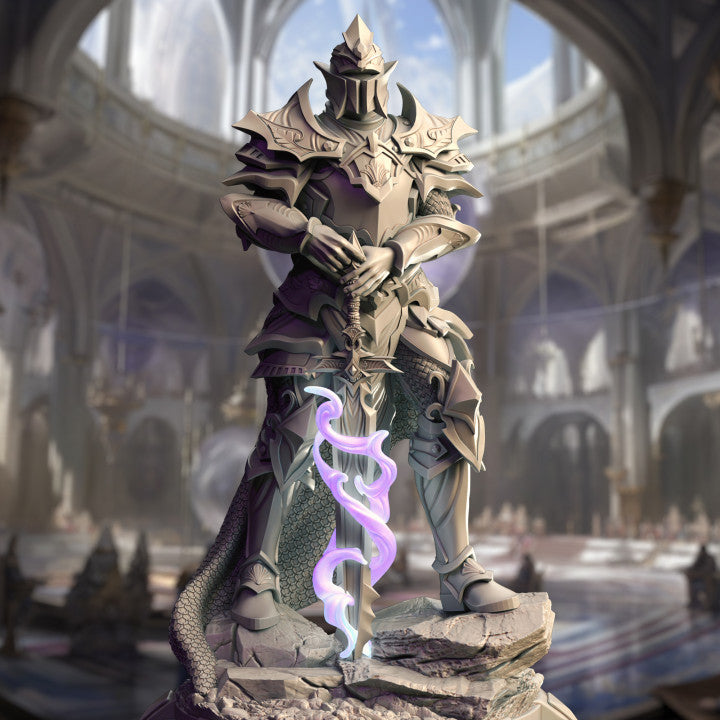 Arcane Paladin High Elf Miniature | Medium | DM Stash | D&D DnD Pathfinder Miniature