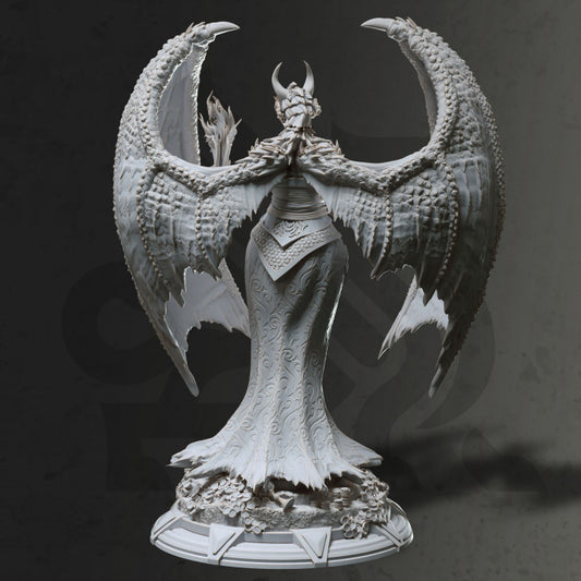 Dragon Warlock - Regal (25mm Base)