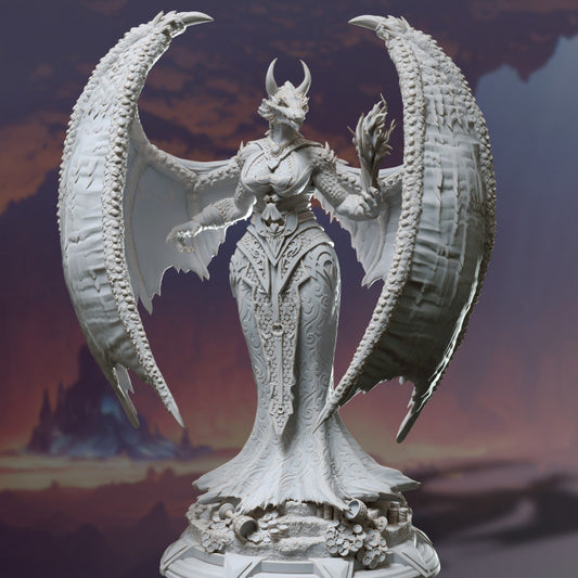 Dragon Warlock - Regal (25mm Base)