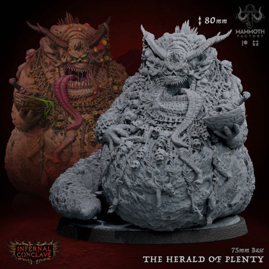 The Herald of Plenty - Seated (75mm Base)