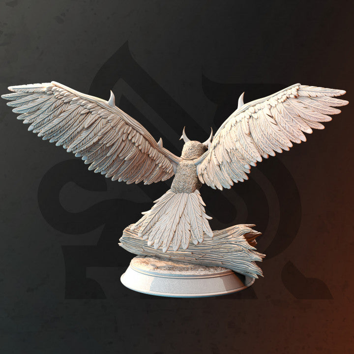 Great Owl Spirit Beast Monstrosities | Large | DM Stash | D&D DnD Pathfinder Miniature