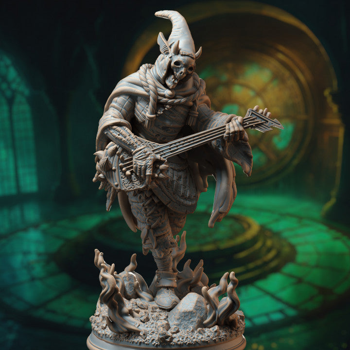 Demonic Jester Bard Miniature Fiends | Medium | DM Stash | D&D DnD Pathfinder Miniature