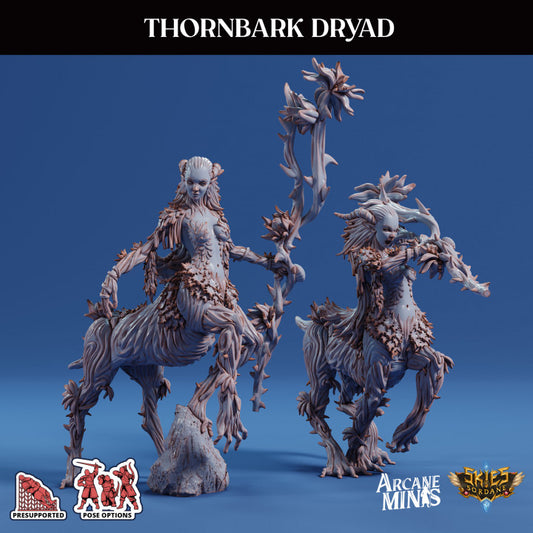 Thornbark Dryad - Casting (50mm Base)