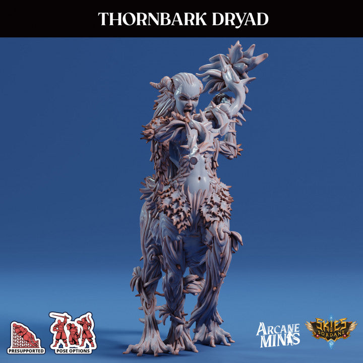 Thornbark Dryad - Casting (50mm Base)