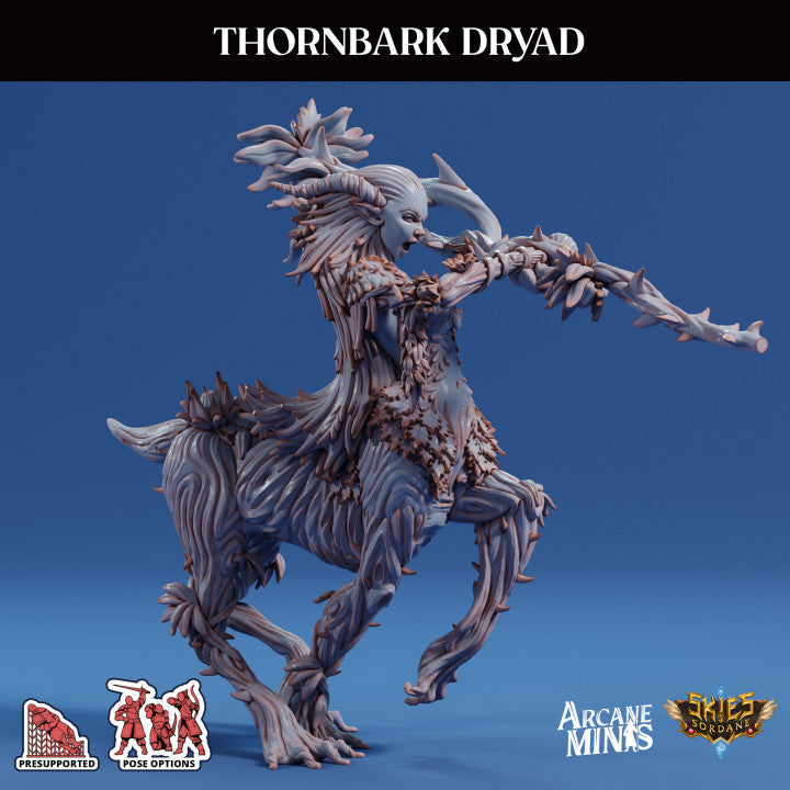 Thornbark Dryad - Casting (50mm Base)