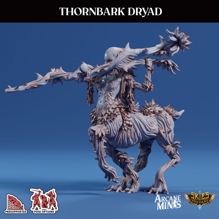 Thornbark Dryad - Casting (50mm Base)