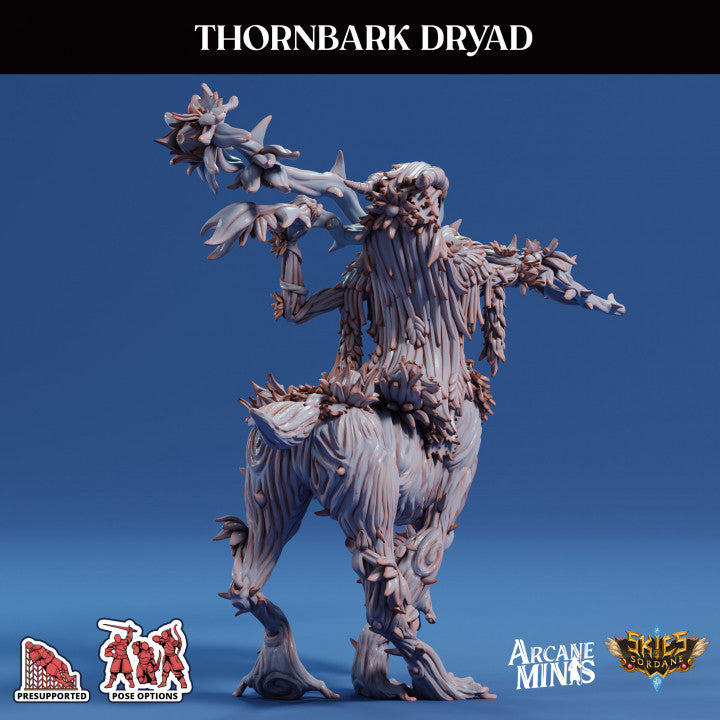 Thornbark Dryad - Casting (50mm Base)