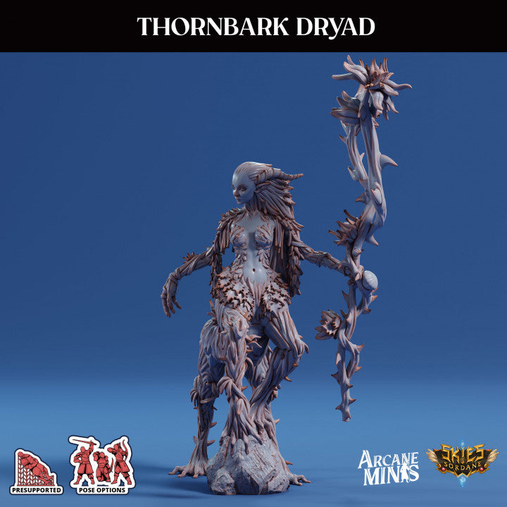 Thornbark Dryad - Casting (50mm Base)