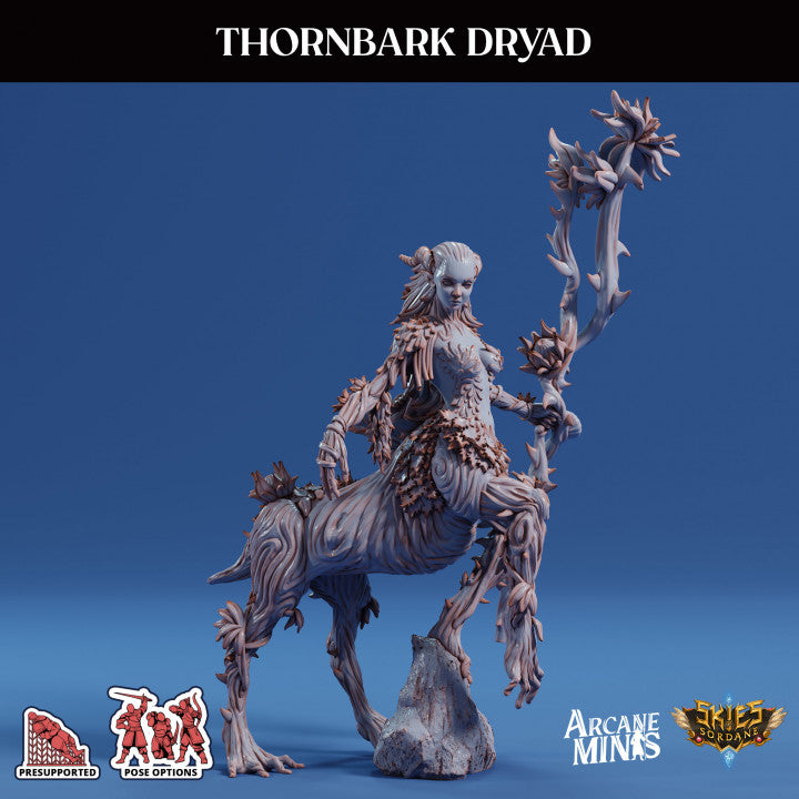 Thornbark Dryad - Casting (50mm Base)