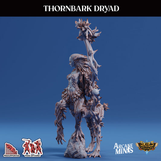 Thornbark Dryad - Casting (50mm Base)