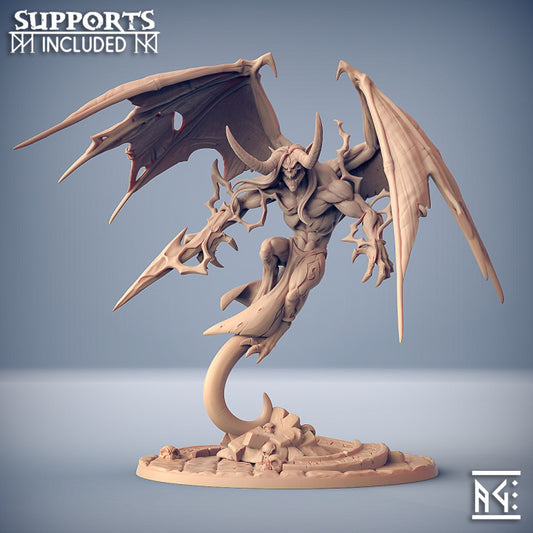 Azrath - Chosen of Tialevor (75mm Base)