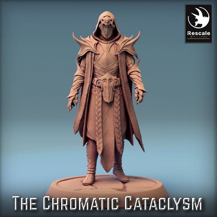 Collection Tiamat Cultist Dragon Worshippers | Medium | Rescale Miniatures | D&D DnD Pathfinder Miniature