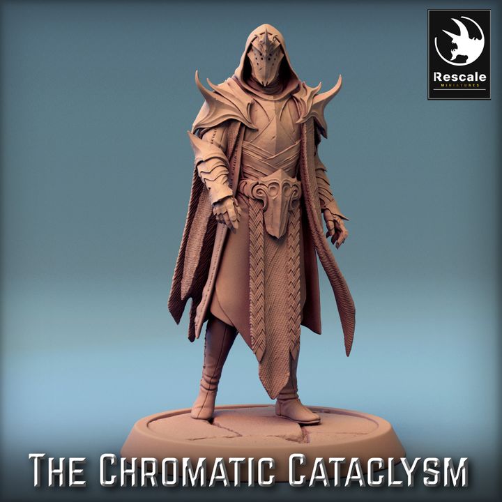 Collection Tiamat Cultist Dragon Worshippers | Medium | Rescale Miniatures | D&D DnD Pathfinder Miniature