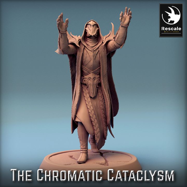 Collection Tiamat Cultist Dragon Worshippers | Medium | Rescale Miniatures | D&D DnD Pathfinder Miniature