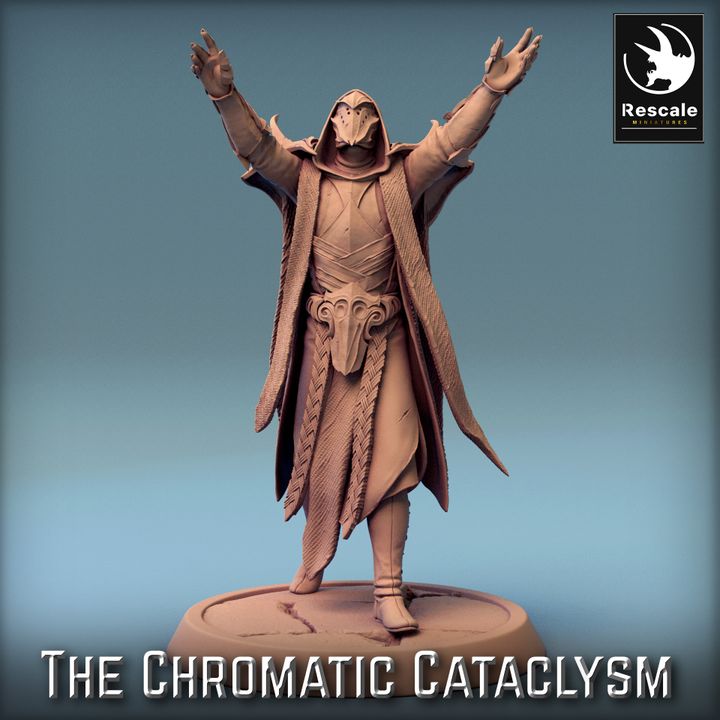 Collection Tiamat Cultist Dragon Worshippers | Medium | Rescale Miniatures | D&D DnD Pathfinder Miniature