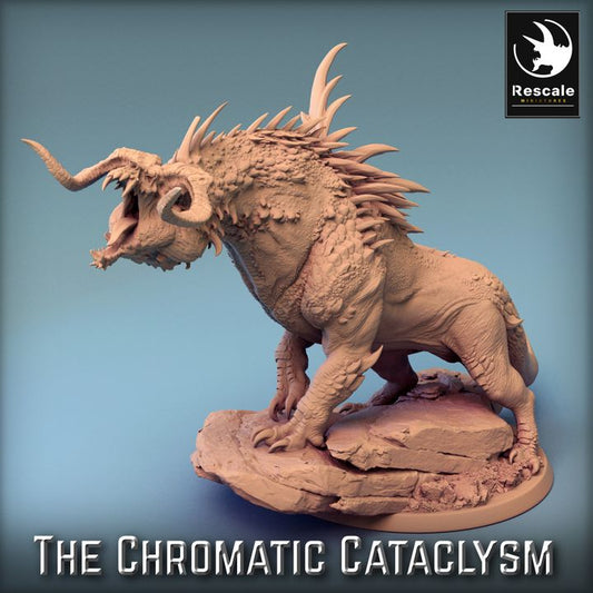 Tiamat Dragonspawn Roaring Dragons Large | Rescale Miniatures | D&D DnD Pathfinder Miniature