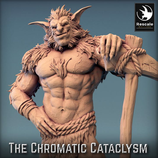 Icetroll Giant Monster Figure | Huge | Rescale Miniatures | D&D DnD Pathfinder Miniature