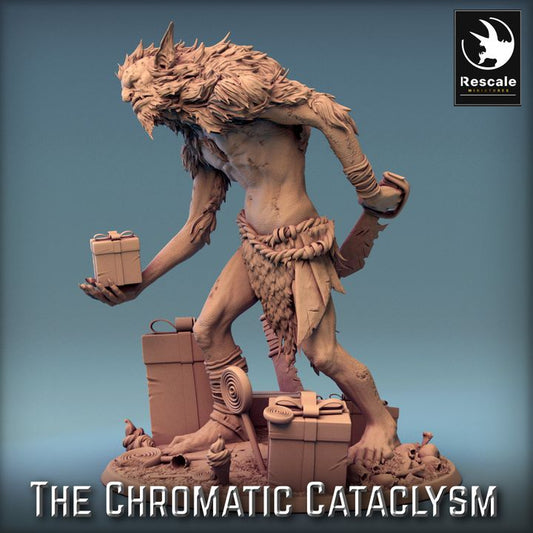 Icetroll Giant Festive Holiday | Huge | Rescale Miniatures | D&D DnD Pathfinder Miniature