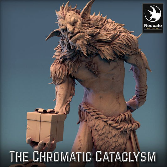 Icetroll Giant Festive Holiday | Huge | Rescale Miniatures | D&D DnD Pathfinder Miniature