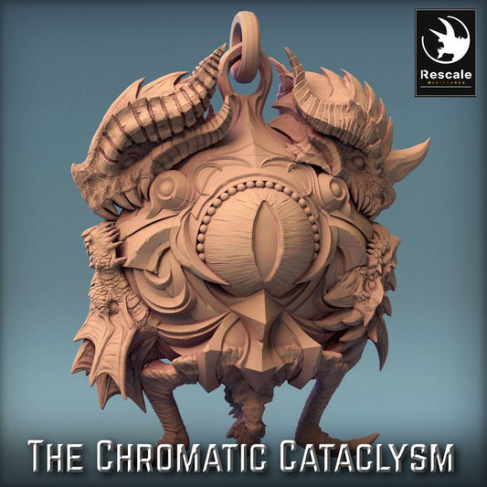 Tiamat Dragon Heads Necklace | Medium | Rescale Miniatures | D&D DnD Pathfinder Miniature