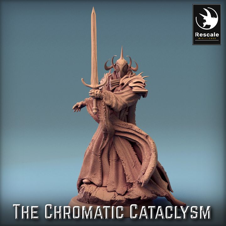 Collection Tiamat Shadow Sorcerer Dragon | Medium | Rescale Miniatures | D&D DnD Pathfinder Miniature