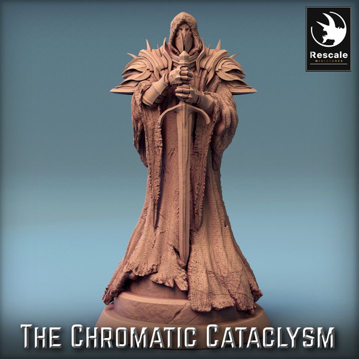 Collection Tiamat Shadow Sorcerer Dragon | Medium | Rescale Miniatures | D&D DnD Pathfinder Miniature