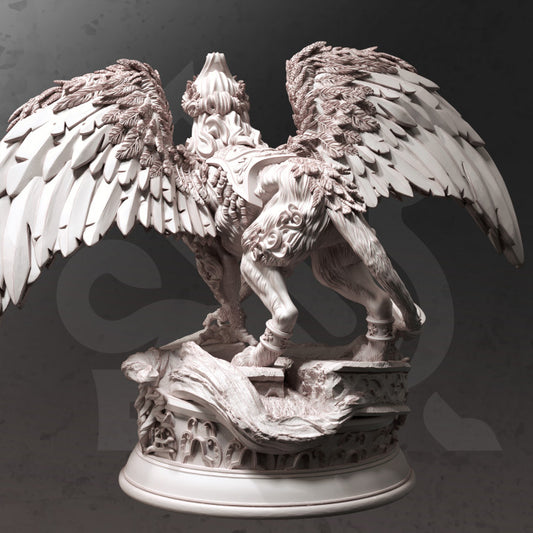 Ancient Sphinx - Tizariel (75mm Base)