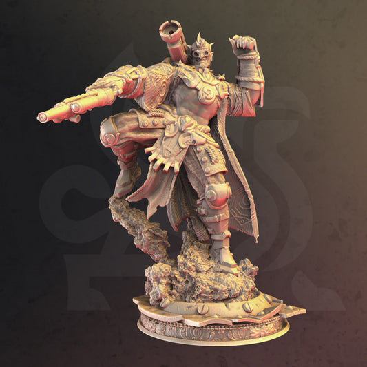 Half-Orc Artificer - Dynamic (25mm Base)