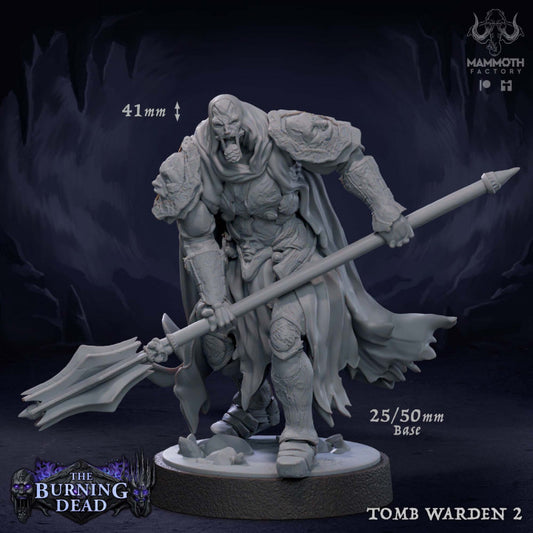 Tomb Warden - Sentinel (50mm Base)