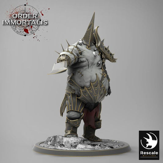 Armored Warrior Fiend Guardian | Large | Rescale Miniatures | D&D DnD Pathfinder Miniature