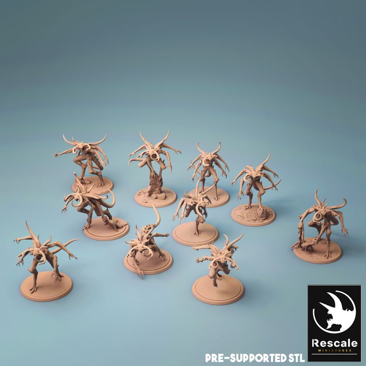 Tormentor Demon Fiends Chaos | Large | Rescale Miniatures | D&D DnD Pathfinder Miniature