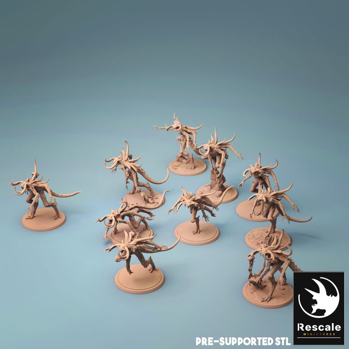 Tormentor Demon Fiends Chaos | Large | Rescale Miniatures | D&D DnD Pathfinder Miniature