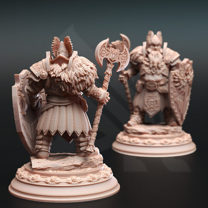 Dwarven Cleric of Life & Glory - Stalwart (25mm Base)