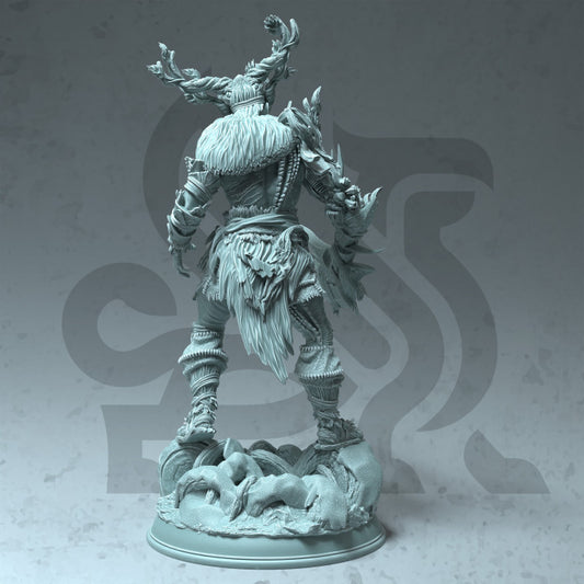 Infused Druidic Barbarian - Treneal (25mm Base)