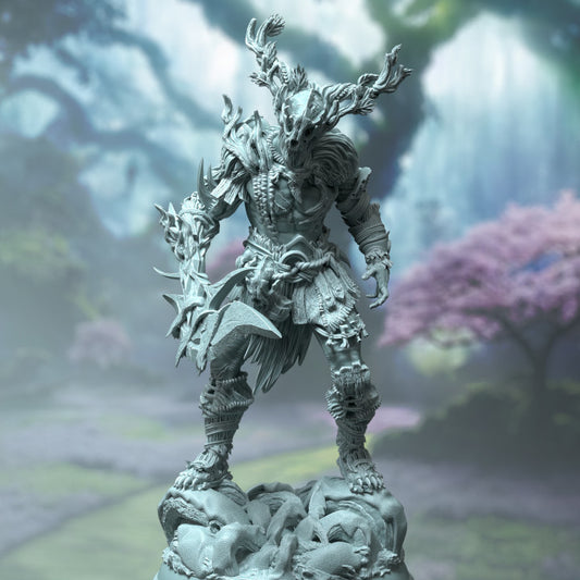 Infused Druidic Barbarian - Treneal (25mm Base)