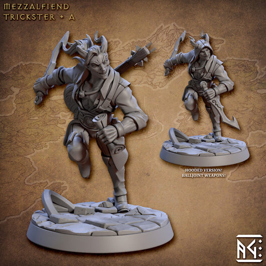 Mezzalfiend Trickster - Running (25mm Base)