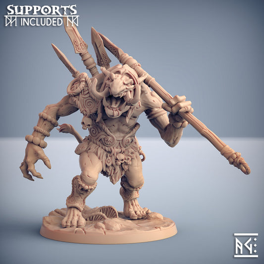 Svartwood Troll Hunter - Guard (50mm Base)