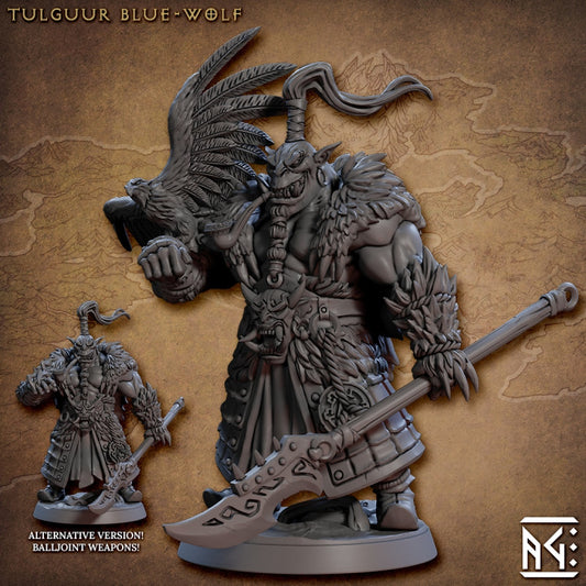 Orc Shaman Arcane Lightning Familiar | Large | Artisan Guild | D&D DnD Pathfinder Miniature